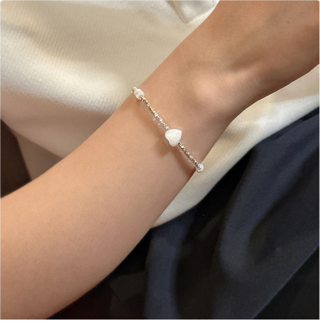 S925 Sterling Silver Fritillary Small Pieces Of Silver Necklace Bracelet