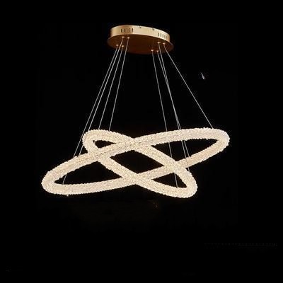 Internet Celebrity Ring Lamp Crystal Chandelier