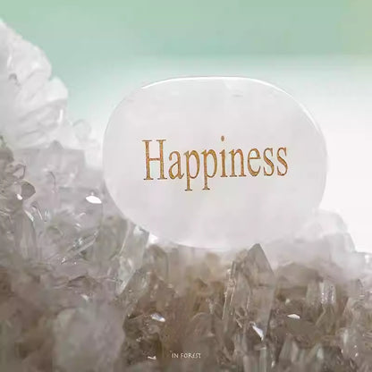 Natural Palm Stone Mineral Power Stone Crystal Agate