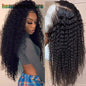 Brazilian Kinky Curly Lace Front Human Hair Wigs