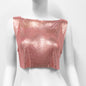 Women's Metal Sequins Top Sweet And Spicy Style Vest